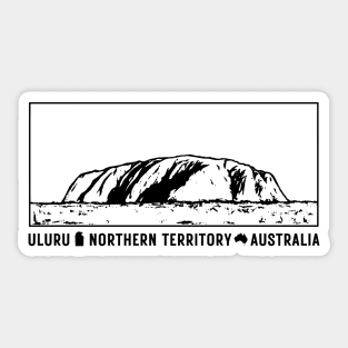 Uluru Illustration Sticker